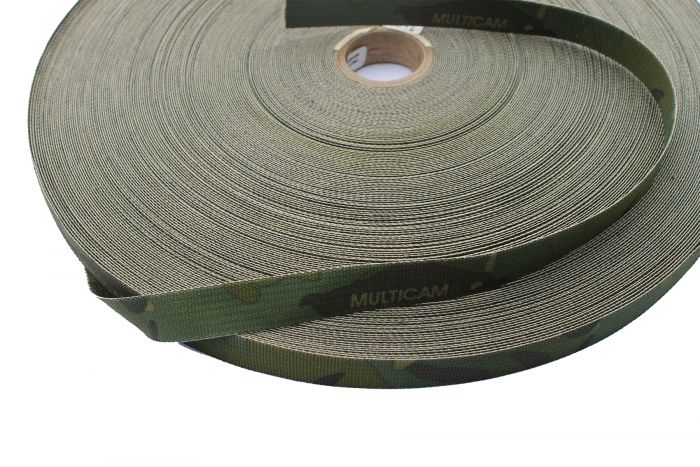 Double Sided Crye Multicam Tropic™ 19mm / .75" Webbing